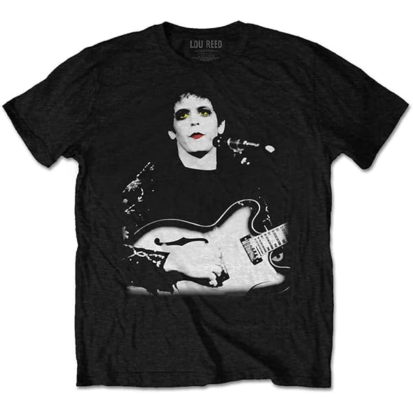 Amazon.com: Lou Reed - Punk Rock Velvet Underground Music T-Shirt